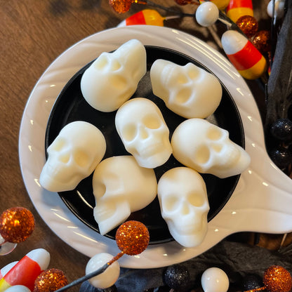 Skull Jar Candle