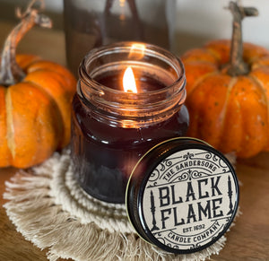 Black Flame Candle - Limited Edition